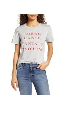 1901 Santa Is Watching Graphic Tee